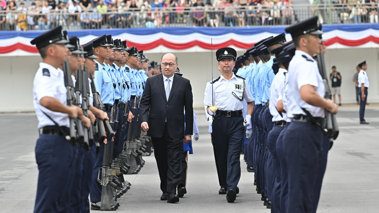 有片｜鄭雁雄：反中亂港分子妄圖捲土重來 堅信警隊能護國家安全