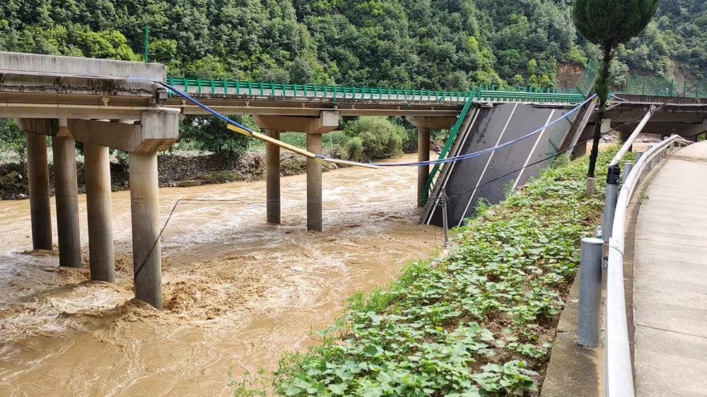 習(xí)近平對陝西商洛市柞水縣境內(nèi)一高速公路橋樑發(fā)生垮塌作出重要指示