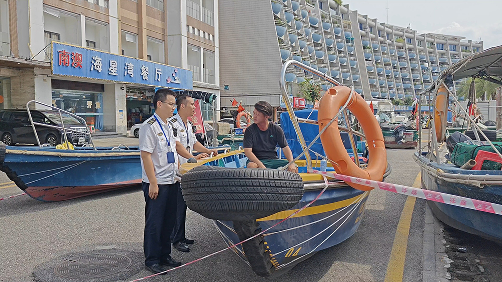 深圳涉客船舶全部停航！深圳海事局積極做好颱風(fēng)「摩羯」防抗工作