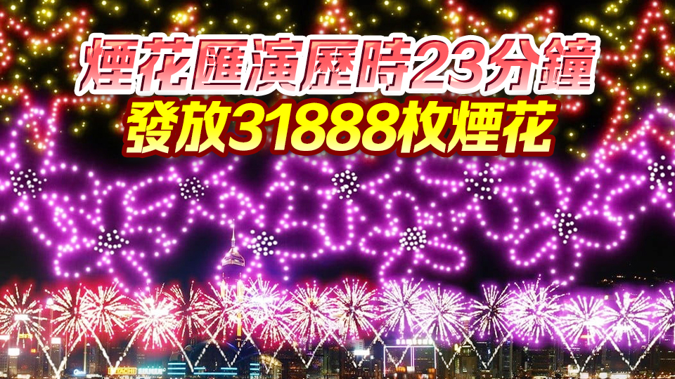 國慶煙花匯演加設(shè)無人機表演 煙花將呈現(xiàn)「紅色五角星」「笑臉」