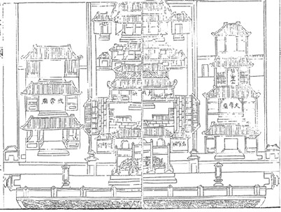 清嘉慶《新安縣志__輿地略》 新安志圖中的學(xué)宮圖（主講嘉賓供圖）.jpg