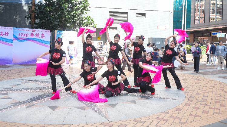 和美家庭心連心藝術(shù)團(tuán)表演了「敦煌鈴鼓舞」、「旗袍舞」等富中華文化元素的節(jié)目3_DSC_4836_副本.jpg